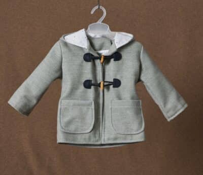 ΠΑΛΤΟ ΒΕΛΟΥΡ ΓΚΡΙ 24295 Γ